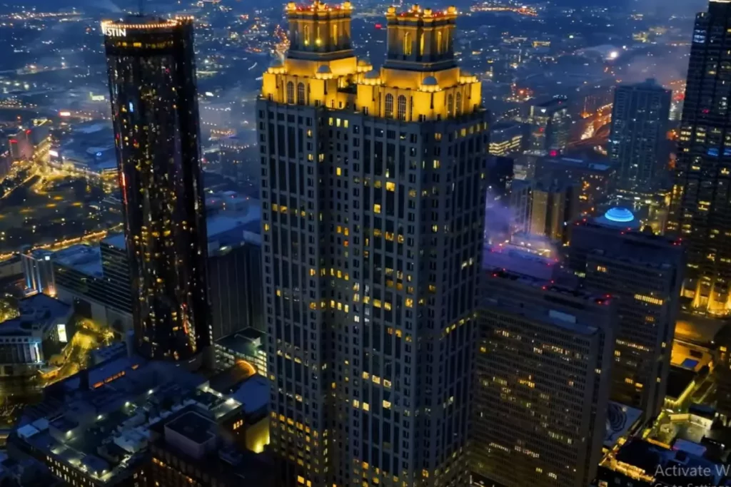 How tall is the tallest building in Atlanta
