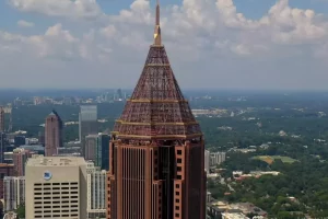 Bank of America Plaza is the tallest building in Atlanta