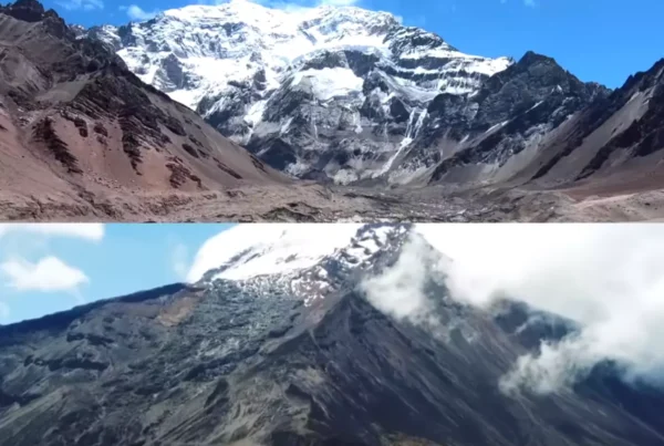 tallest mountains in south America in feet