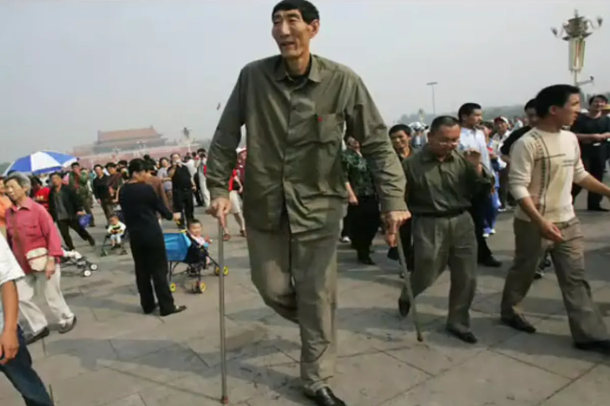 Impressive height: China's unique.