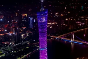Canton Tower is the 2nd tallest tower in the world