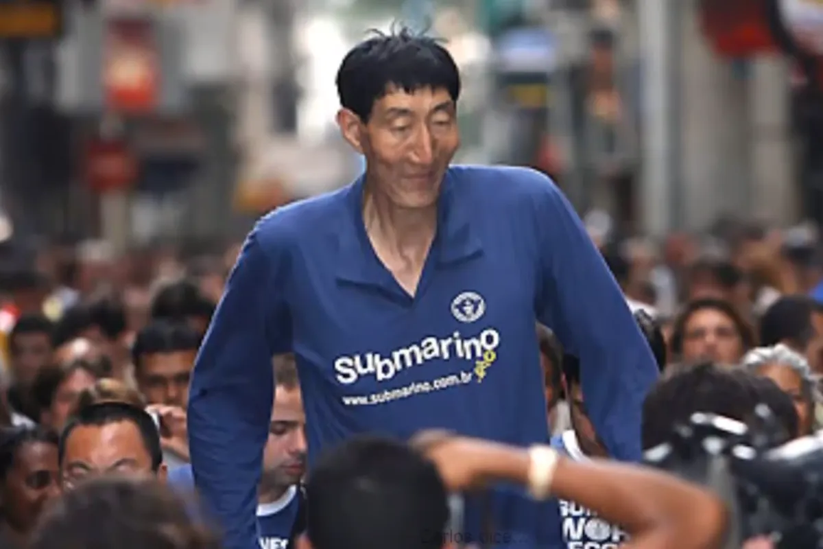 Stature standout: China's tallest.