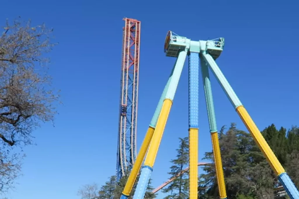 one of the tallest roller coasters in the US