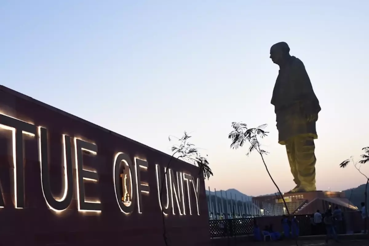Statue of unity is the tallest statue in the world